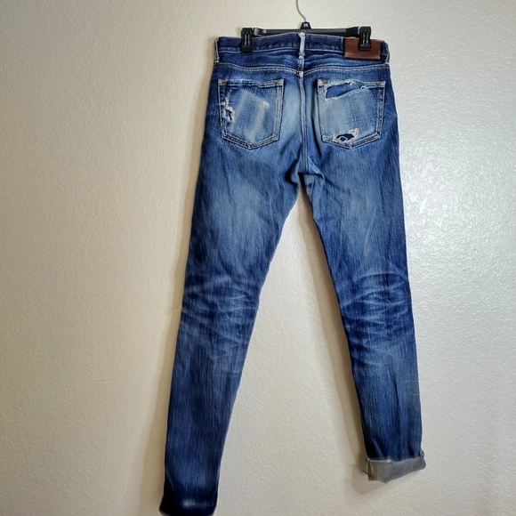 Japan Blue Jeans Distressed Selvedge Sz 31 - Picture 10 of 14